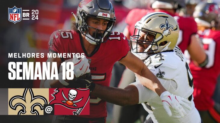 New Orleans Saints vs. Tampa Bay Buccaneers | Melhores Momentos | NFL 2024