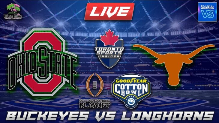 Ohio State vs Texas LIVE Stream Game Audio | College Football Playoff LIVE Streamcast & Chat