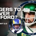 Aaron Rodgers REPLACING MATTHEW STAFFORD at the Rams? 👀 + Shedeur Sanders to the Jets? 😯 | Get Up