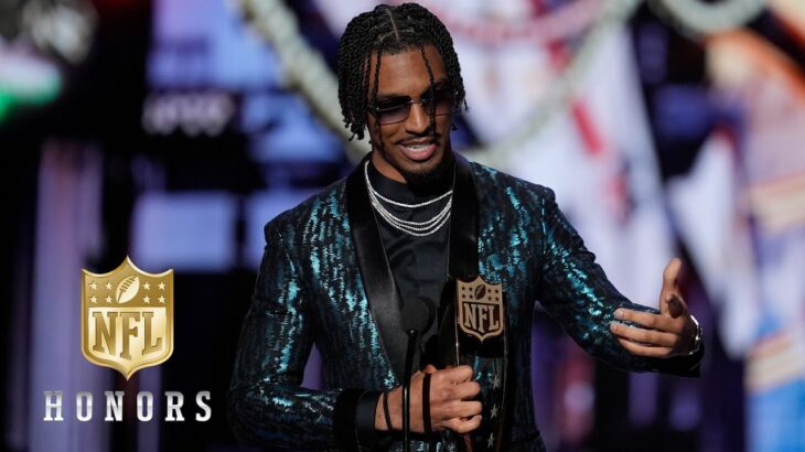 Jayden Daniels Wins Offensive Rookie of the Year | 2024 NFL Honors