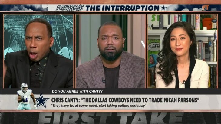 Stephen A. gets HEATED after Chris Canty BLAMES Micah Parsons for Cowboys’ culture 😳 | First Take