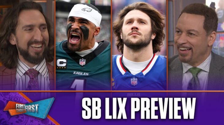 Super Bowl LIX preview, Josh Allen wins MVP, Can Hurts outplay Mahomes? | FIRST THINGS FIRST