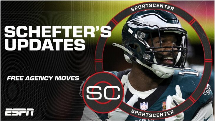 Adam Schefter is breaking all the latest NFL free agency moves 🚨 | SportsCenter