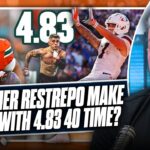 Can Miami’s Xavier Restrepo Be An NFL Guy After 4.8 40 Yard Time? | Pat McAfee Show