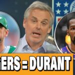 Colin Cowherd calls Aaron Rodgers the Kevin Durant of the NFL | THE HERD