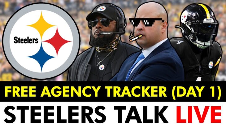 Pittsburgh Steelers 2025 NFL Free Agency Tracker LIVE – Day 1: Steelers News & Live Reactions