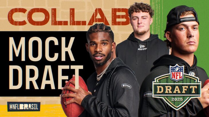 MOCK DRAFT | SIMULANDO A 1ª RODADA DO NFL DRAFT COM @golimsports e @OnTheClockBrasil