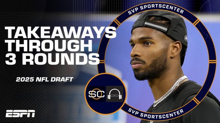 NFL Draft Day 2 Reaction 🍿 Why has Shedeur Sanders go undrafted through 3 rounds? | SC with SVP
