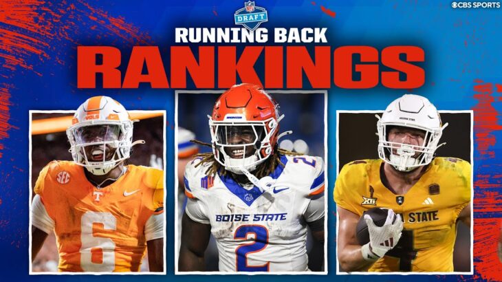 Ranking the TOP running back prospects in the 2025 NFL Draft
