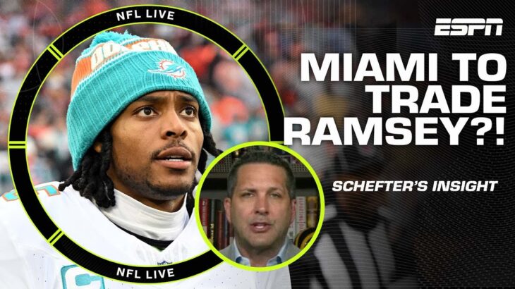 🚨 The Dolphins intend to trade Jalen Ramsey 🚨 Could this impact the draft?! 👀 | NFL Live