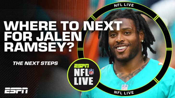 The NEXT STEPS for Jalen Ramsey & the Dolphins 🤔 | NFL Live