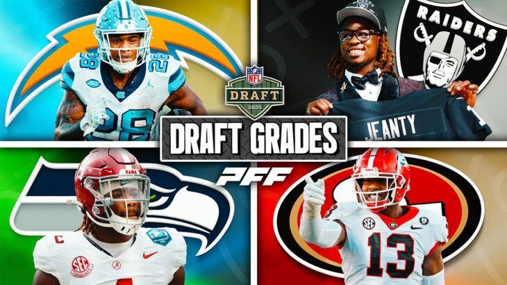 2025 NFL Draft Grades: AFC & NFC West  | PFF NFL Show