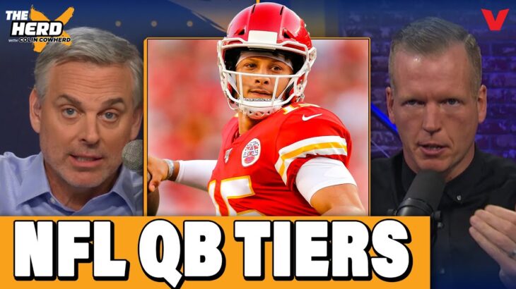 Colin Cowherd REACTS to PFF quarterback rankings | THE HERD NFL w/ Chris Simms