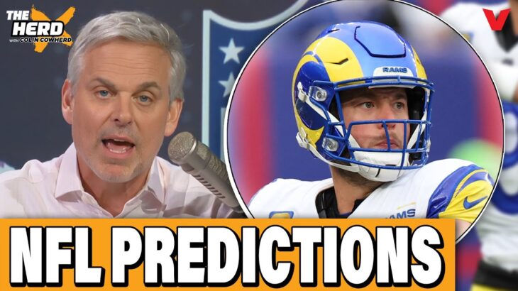 Colin Cowherd predicts 2025 NFL standings + Matt Stafford-Rams contract reaction | THE HERD