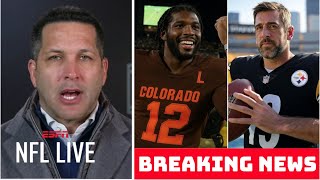FULL NFL LIVE | Shedeur Sanders get BIG news on Browns QB job – Steelers have major Rodgers decision