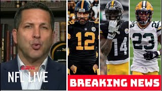 FULL NFL LIVE | Steelers sign Aaron Rodgers & Trade George Pickens? – Packers trade Jaire Alexander?