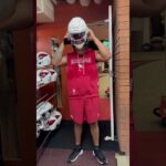 First look in the new helmet 😮‍💨  #nfl #azcardinals #equipment
