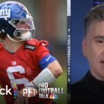 Giants’ QB room: Russell Wilson, Jameis Winston, Jaxson Dart | Pro Football Talk | NFL on NBC