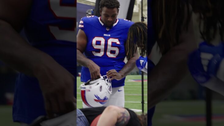 Max Hairston Brings The Positive Vibes To Rookie Media Day! #shorts #nfl  #buffalobills #billsmafia