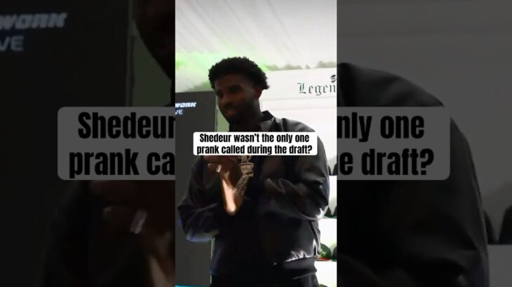 Multiple players were prank called during the NFL Draft? 😬
