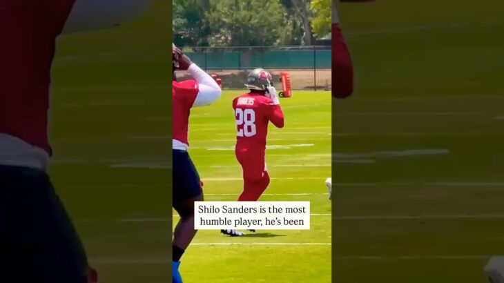 Shilo Sanders is the snack guy! #shorts #buccaneers #nfl