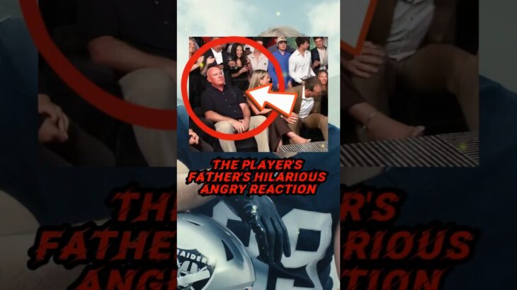 The player’s father’s hilarious angry reaction #shorts #youtubeshorts #nfl #football #brockbowers