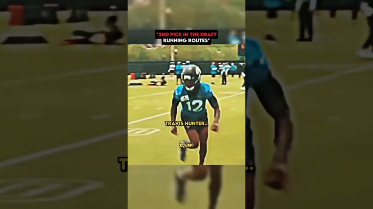 Theres a HUGE difference between Travis Hunter… ☠️☠️ #nfl #shorts