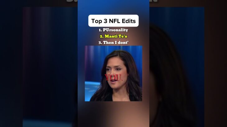 Top 3 NFL Edits 😳 #nfl #football