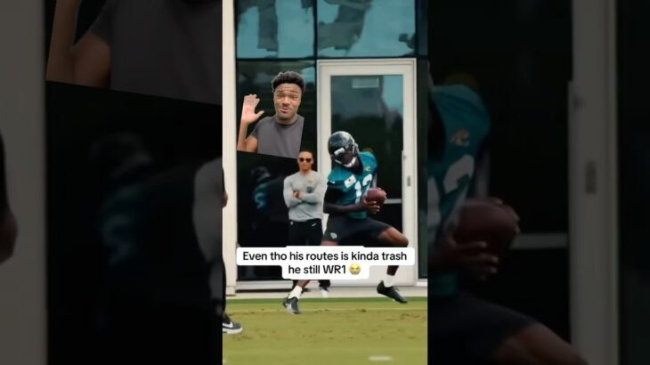 Travis Hunter was having a BLAST at practice 🤣⭐️ #footballshorts #nfl #football