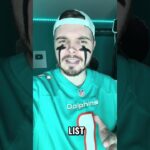 Tua Tagovailoa Drops His Top 5 WR List #nfl #nfltrending #nflviral #nflfootball  #dolphins