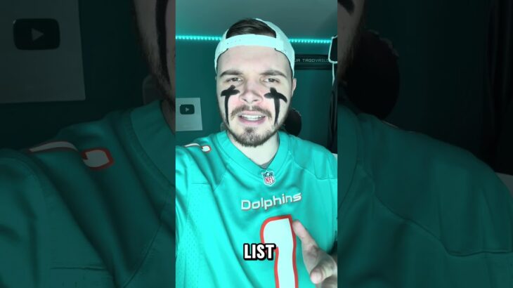 Tua Tagovailoa Drops His Top 5 WR List #nfl #nfltrending #nflviral #nflfootball  #dolphins