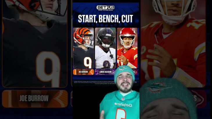 Who Are You Start, Bench, Cut Between These Three QBs? #nfl #nfltrending #football #nflfootball