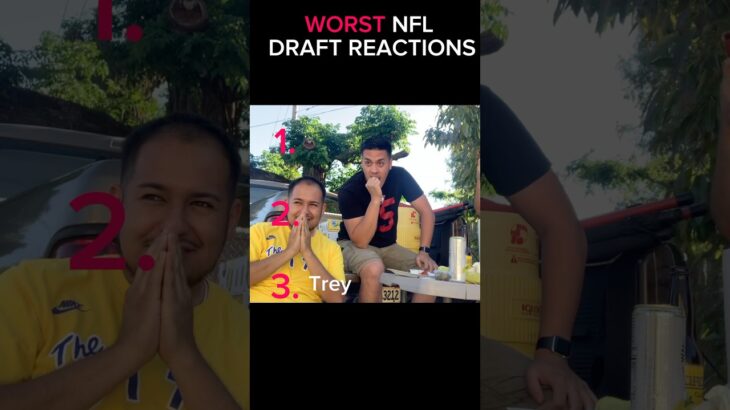 Worst nfl draft reactions