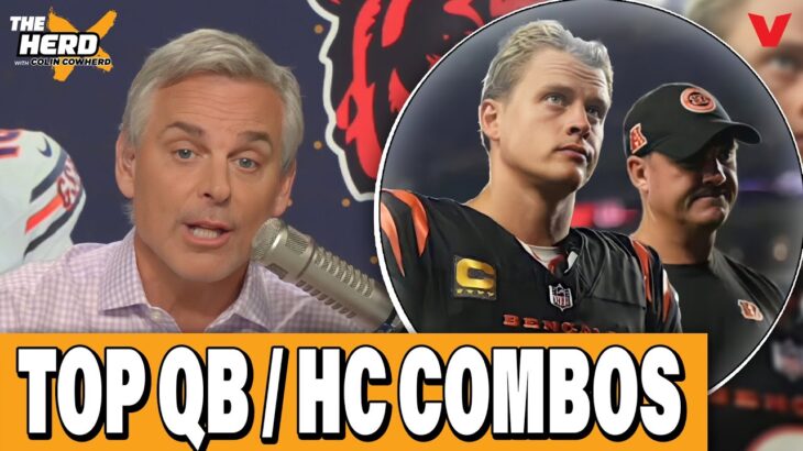Colin Cowherd RANKS NFL QB & head coach duos + Caleb Williams & Shedeur Sanders reactions | THE HERD