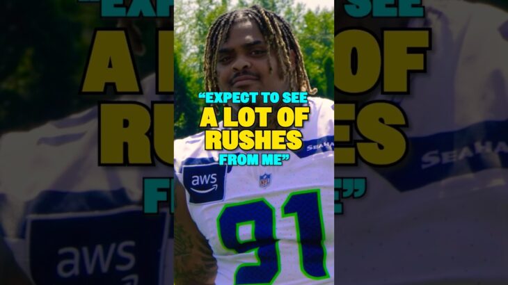 🚨EXCLUSIVE! Byron Murphy wants SACKS this year #nfl #seahawks #seattleseahawks