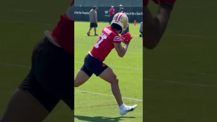 Jordan Watkins is explosive. #49ers #nfl