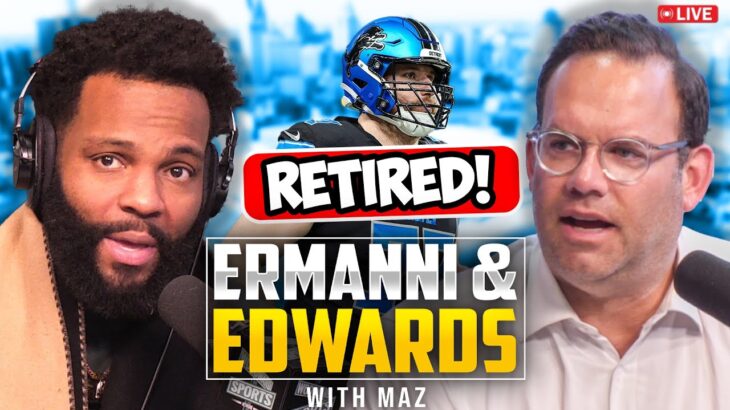 Lions Frank Ragnow Retires & NFL OTA’s | Ermanni & Edwards with Maz I Monday, June 2nd, 2025
