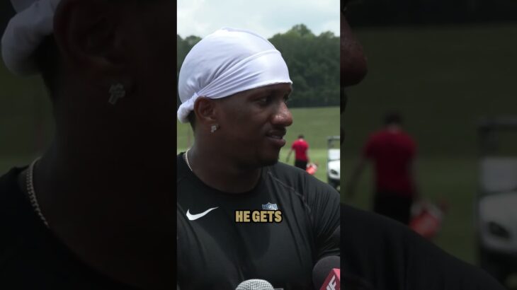 Michael Penix Jr. on if Drake London is underappreciated across the NFL: “He won’t after this year”