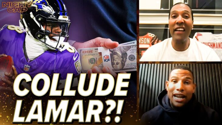 NFL CHEATED LAMAR! TJ & Darren REACT to the NFL COLLUDING Lamar’s Guaranteed Contract! | Nightcap