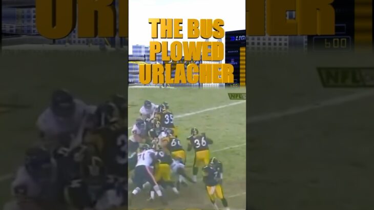 When The Bus PLOWED Through Brian Urlacher 🚌 #nfl