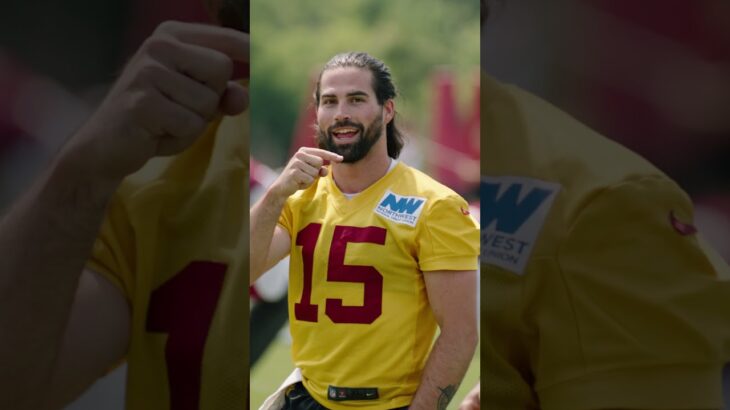 just guys being dudes #Washington #Commanders #NFL #football #RaiseHail #aura #JaydenDaniels #shorts