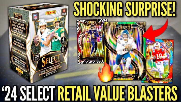 New SHOCKingly Good Retail Boxes! 😮🔥 2024 Panini Select NFL Football Retail Value Blaster Box Review