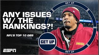 🚨 TOP 10 NFL QBS RANKED 🚨 Surprises on the list?! | Get Up